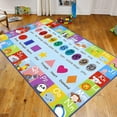 thumbnail image 1 of Tapis de Jeu pour Enfants Extra Grand Tapis de Jeu Abc Alphabet, Chiffres, Tapis de Zone d'Apprentissage pour Chambre, 100x150cm-YOUYOU, 1 of 4