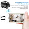thumbnail image 4 of Cámara de seguridad inalámbrica Mini cámara WiFi 1080P HD multifuncional ANGGREK, 4 of 8
