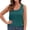 Green, variant on Women Plus Size Ribbed Cami Tops Sleeveless Button Front Tunic Tops Loose Lightweight Summer Undershirts, XL-5XL