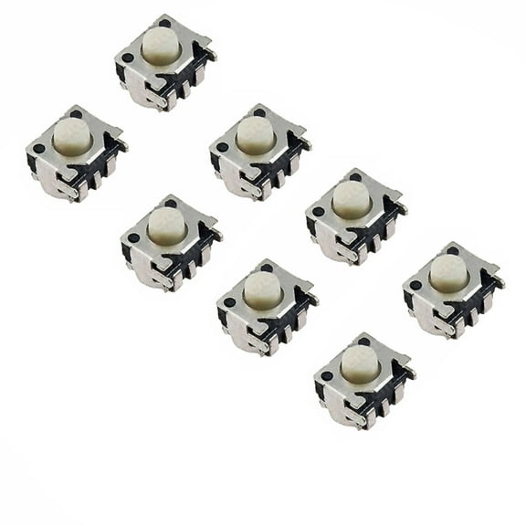 4Pcs Replacement Left Right Buttons Set for Nintendo NDSL NDS DS Lite NDSi XL LL Easy to Fit Remove