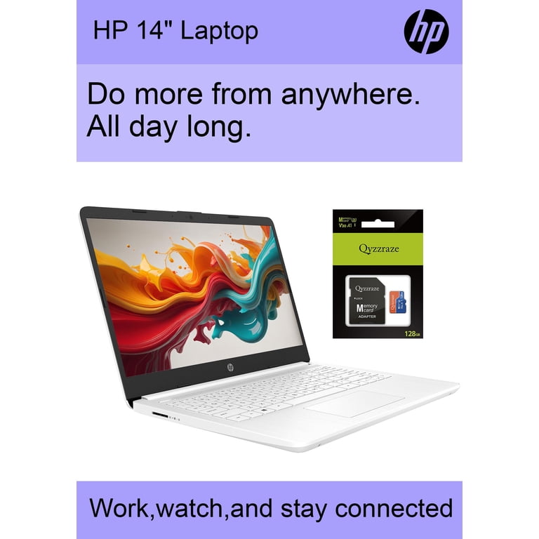 HP Windows 11 Intel Quad-Core N4120 Laptop, 8GB RAM, 196GB Storage