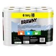 thumbnail image 5 of Brawny Tear-a-Square Paper Towels, 6 Triple Rolls, 5 of 5