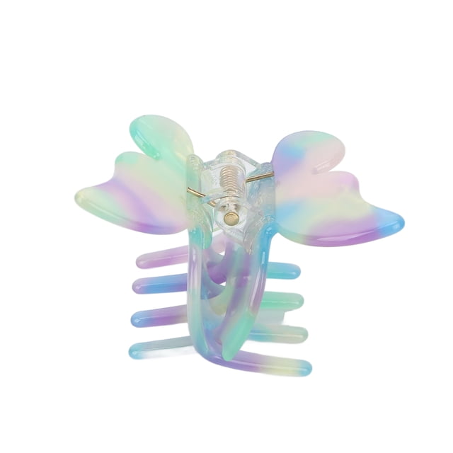 Pinzas Para El Cabello De Mariposa, Flexibles, Antiroturas, Mini Pinzas Para La Mandíbula, Estables, Duraderas, Acetato De Celulosa, Livianas Con Resorte De Metal Seguro Para ANGGREK Otros