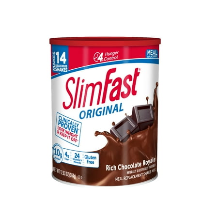 SlimFast Original Shake Mix, Chocolate Royal, 12.83 Oz