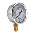 thumbnail image 5 of Medidor de presión de montaje trasero tipo dial 1/4 Bspt para compresor de aire agua aceite gas, 5 of 5