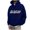 #036 Navy, variant on Felirenzacia Unisex Graphic Hoodie for Men Women, X Cross Print Long Cuffed Sleeve Hooded Pullover Sweatshirt,Army Green,S