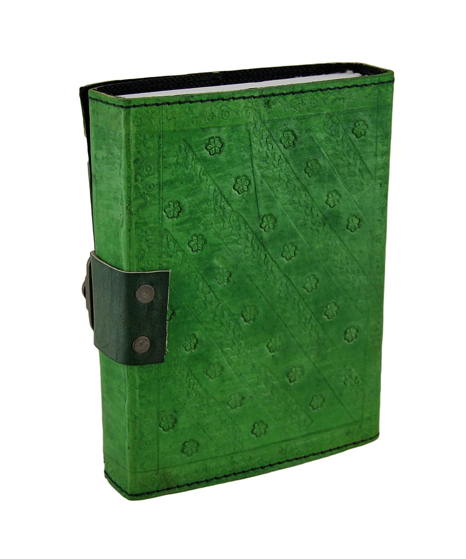 Green Treen of Life Leather Enbossed Journal, (Hardcover)