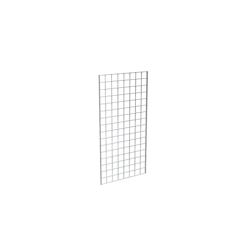 Size: 4ft x 2ft 3 x 4FT GRIDWALL/ GRID WALL MESH CHROME DISPLAY PANEL 