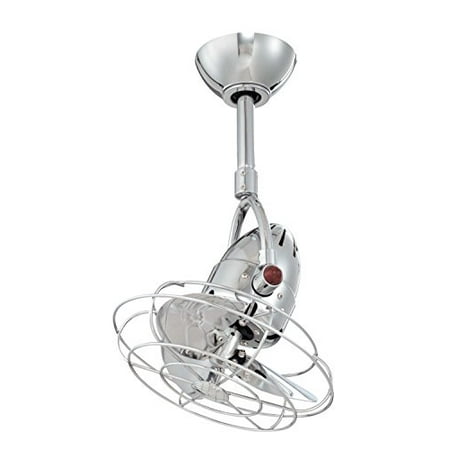 Atlas Diane 13 Polished Chrome Ceiling Fan With Polished Chrome Blades