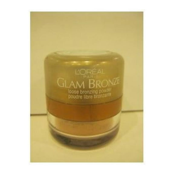 Loreal - Glam Bronze - Loose Bronzing Powder - Sandstone Shimmer - .05oz.