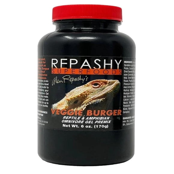 ALIMENTO PARA REPTILES VEGGIE BURGUER REPASHY 170 GR Repashy 170 GR