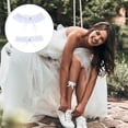 thumbnail image 3 of 1 Pair Bowknot Lace Garter Fashionable Sexy Thigh Ring Wedding Accessory, 3 of 9