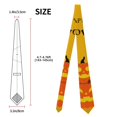 thumbnail image 2 of Fotbe Happy Halloween1 Corbata Clásica para Hombre con Estampado – Corbata de Seda Jacquard Tejida, para Negocios, Bodas y Eventos Formales, 2 of 7