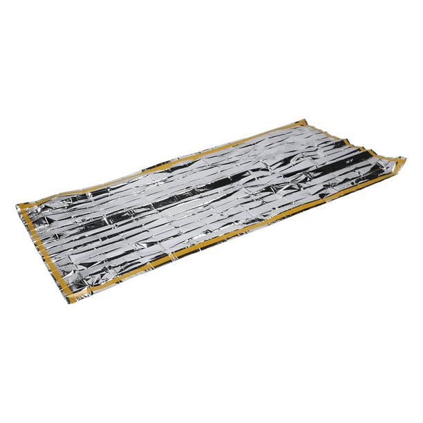 Manta térmica, manta de emergencia, protección solar, manta espacial, manta de emergencia, diseño fácil de usar