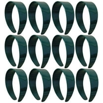 Motique Accessories One Dozen 2 inch Plastic Headbands with Teeth for Adult Female and Girls-Hunter