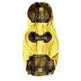 thumbnail image 4 of GF PET Dog Rain Coat Reversible Elastofit Waterproof Apparel for Small Medium Large Dogs Pets, Yellow, 2XS, 4 of 6