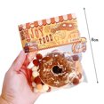 thumbnail image 3 of F-75 Chocolate Donut Food Play Pinch Toy Decompression Sensory Squeeze For Anxiety Relief #01y5N, 3 of 6