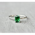 thumbnail image 4 of Chritmas Gift Natural Emerald 925 Sterling Silver Wedding Gift Ring For Him, 4 of 5