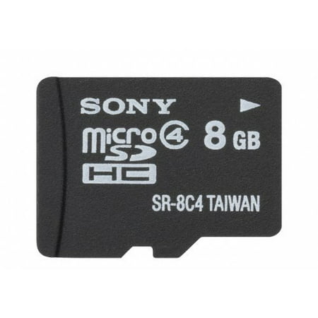 Sony 8GB Class 4 Micro SDHC Memory Card
