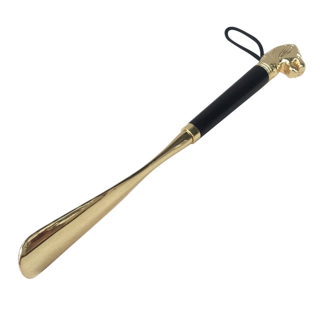 Miangastore Dressing Stick For Elderly Relieve Back Pain Black Wood 1Set