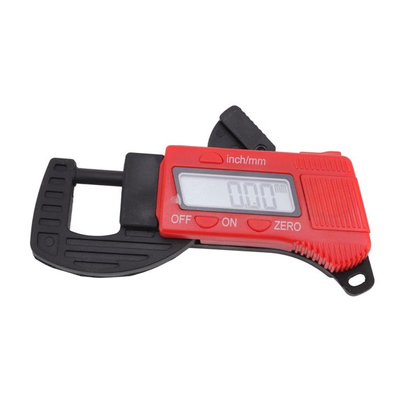 Medidor de Espesor Digital Mini Electrónico Rango 0-12,7 Mm Resolución 0,01 Mm para Documento de Pap