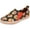 Orange, variant on Halloween Slip On Canvas Shoes, Skull Bat Print Fall Sneakers, Women Halloween Skull Bat Print Slip On Canvas Shoes Elastic Side Low Top Fall Casual Walking Sneakers, Black 5.5
