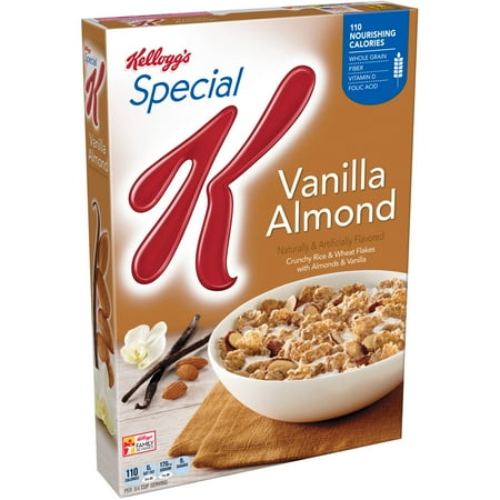 Kellogg's Special K Breakfast Cereal, Vanilla Almond, 12.4 Oz