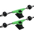 thumbnail image 2 of Havok Skateboard Trucks, Wheels, Bearings, Grip, Hardware Truck Package Green 5.25 (8.0), 2 of 3