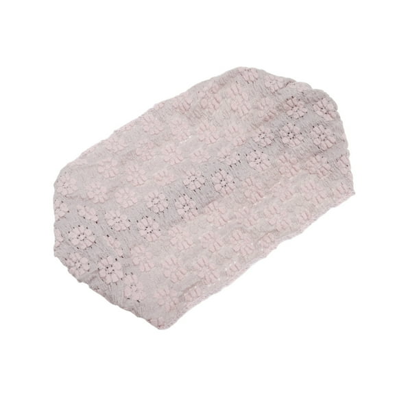 Unique Bargains 1 Pc Fashion Floral Wide Headwrap Pink