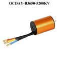 thumbnail image 2 of 2-3S LiPo 4 polos Motor sin sensores accesorio de Control remoto para 1/10 RC coche barco 5200KV, 2 of 8