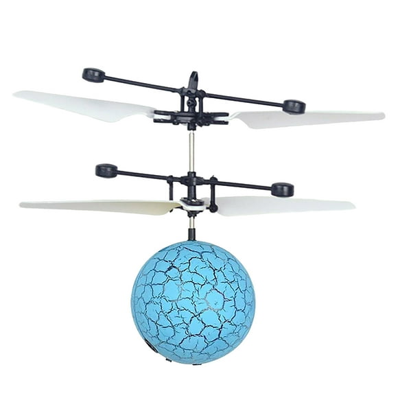 XZNGL Volant Balle Drone Hélicoptère Balle Intégré dans l'Éclairage LED Shinning pour les Enfants Jouet