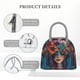 thumbnail image 4 of Balery Bohemian Colorful Flower Woman Bolsa de Almuerzo para Mujeres, Caja de Almuerzo, Bolsa de Almuerzo Pequeña Impermeable, Tote de Almuerzo Reutilizable con Gran Capacidad, 4 of 6