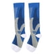 thumbnail image 2 of Calcetines de compresión unisex medias elásticas de soporte para piernas para viajes vuelo deporte azul L/XL, 2 of 8