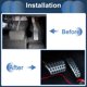 thumbnail image 4 of Ofertas Únicas 3 Pcs Cubiertas de Pedal de Acelerador Manual para [Solo para Transmisión Manual] Aleación de Aluminio Goma Tono Plateado, 4 of 6