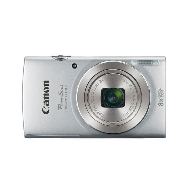中古 Canon PowerShot ELPH 180 コンパクトデジタルカメラ Canon PowerShot ELPH 180 20MP Digital Camera Silver | eBay