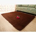 thumbnail image 3 of Alfombra Mullida Alfombra Antideslizante para Peluda Alfombra de Dormitorio para Alfombra para Colores café Yotijar Alfombra de área peluda, 3 of 6
