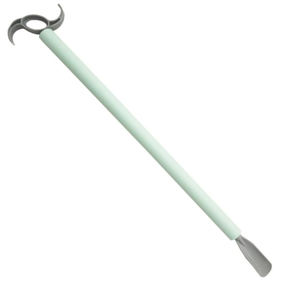 Rehabilitation Advantage 27" Lightweight Plastic Combination Dressing Stick with Shoehorn