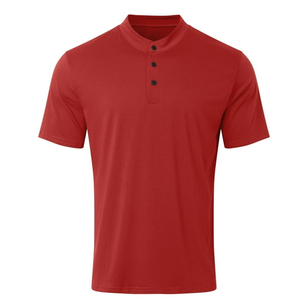 Polo informal de verano para hombre: polo deportivo con bolsillo con cremallera y tejido transpirable
