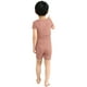 thumbnail image 4 of Odeerbi 6M-7Y Conjunto de Pijama de Verano Para Niños Y Niñas de Punto Elástico Con Camiseta de Manga Corta Y Pantalón Corto de Cintura Alta Conjunto de Pijama de Dos Piezas, 4 of 5