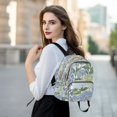 thumbnail image 6 of FORMRS Mini Backpack Purse for Women Quilted Travel Daypack Casual Shoulder Bag, Vibrant Hydrangeas Pattern, 6 of 7