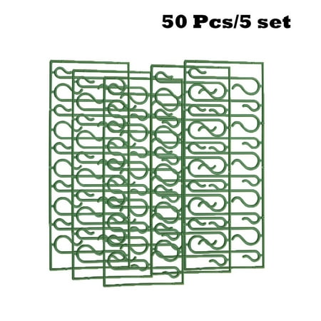 Christmas Ornaments Shapes 50pcs Christmas Ornaments S Shape Hooks Christmas Tree Decoration Multi ()