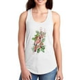 thumbnail image 1 of Cardinal Holly Christmas B Racerback Tank Women -Jennifer Paxton Parker Designs, Female Small, 1 of 4