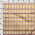 thumbnail image 2 of oneOone Organic Cotton Poplin Twill Fabric Madras Check Printed Fabric 1 Yard 42 Inch Wide, 2 of 4