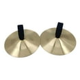thumbnail image 3 of Platillos de Percusión Aprendizaje profesional Platillos de mano Platillo crash para conjuntos Conciertos Instrumentos Danza del vientre oro, 3 of 8
