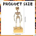 thumbnail image 3 of Clearance Halloween Dancing Skeleton Aquarium Bubbler, Action Skeleton Aquarium Ornament, Fish Aquarium Decor, Air-Driven Moving Skeleton Fish Tank Bubbler Decoration for Fresh & Saltwater Aquariums, 3 of 9