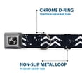 thumbnail image 5 of Buckle-Down Pet Collar, Dog Collar Metal Seatbelt Buckle, Zodiac Aquarius Symbol Constellations Black White, 11 to 16.5 Inches 1.0 Inch Wide, 5 of 8