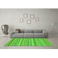 thumbnail image 3 of Ahgly Company Indoor Square Abstract Green Modern Area Rugs, 8' Square, 3 of 4