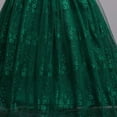 thumbnail image 6 of ATOGUTA Homecoming Dresses for Teens Green Sleeveless Tulle Long Formal Wedding Pageant Party Fancy Princess Ball Gown Dresses 5T-15, 6 of 7
