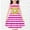 Hot Pink, variant on NAISIBABY Girls Dresses, Crew Neck New Prints Sleeveless Summer Sundress Gray 4-14 T