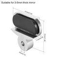 thumbnail image 2 of Uxcell Mirror Clips - Zinc Alloy Glass Clips Clamps Holder for 3-5mm Thick , 4Pcs, 2 of 3